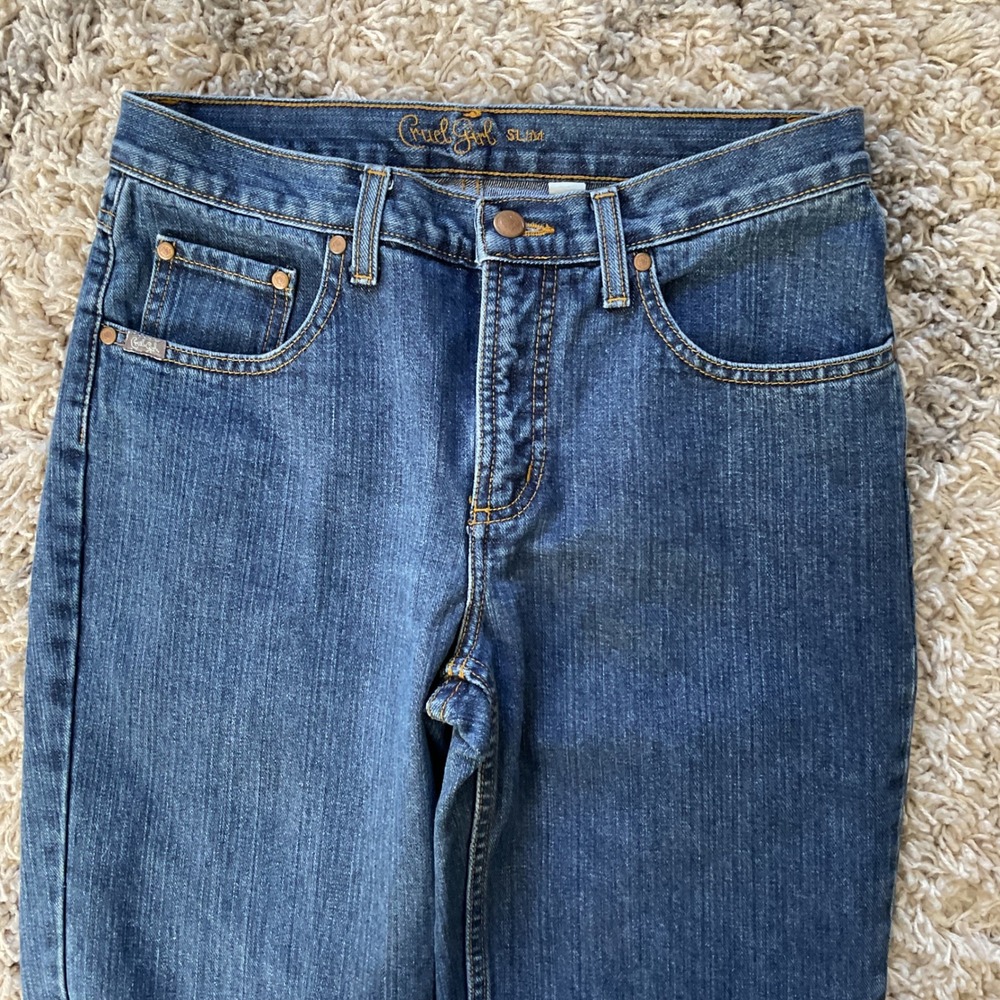 Cruel Girl Slim Fit Cotton Denim Jeans Blue Wash Womens 9 - Picture 2 of 11